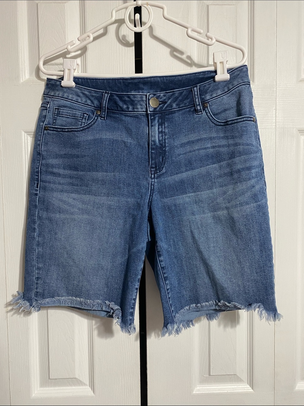Lane Denim blue jean shorts size 14R
